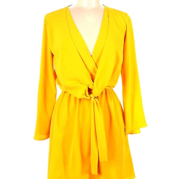 Topshop | Dresses | Top Shop Mustard Yellow Beautiful Dress | Poshmark